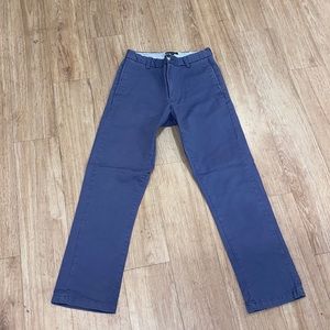Light navy blue chinos. Size 28x30.